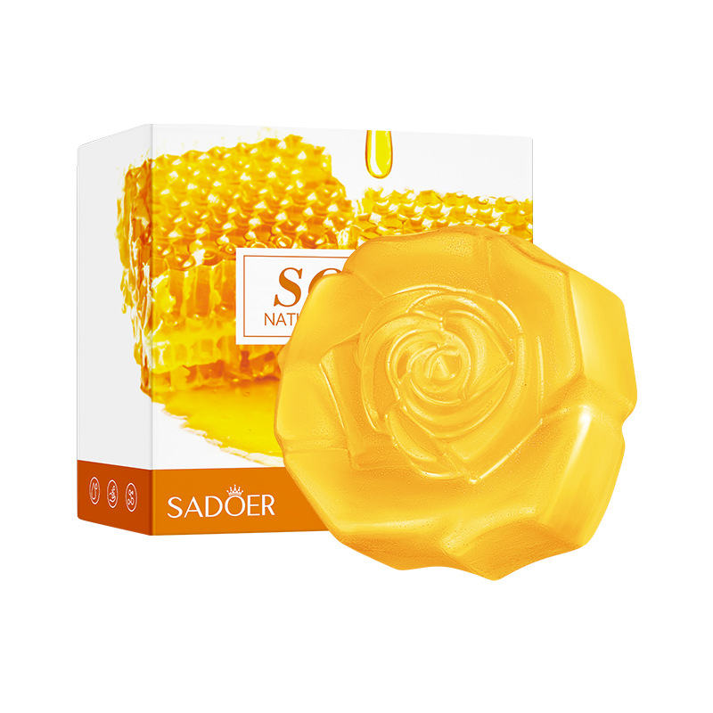 Soap Making Essential Oils - 手作りのハニークレンジングソープ,ハンドウォッシュ,エッセンシャルオイル,保湿製品,乾燥肌,乾燥防止,1個