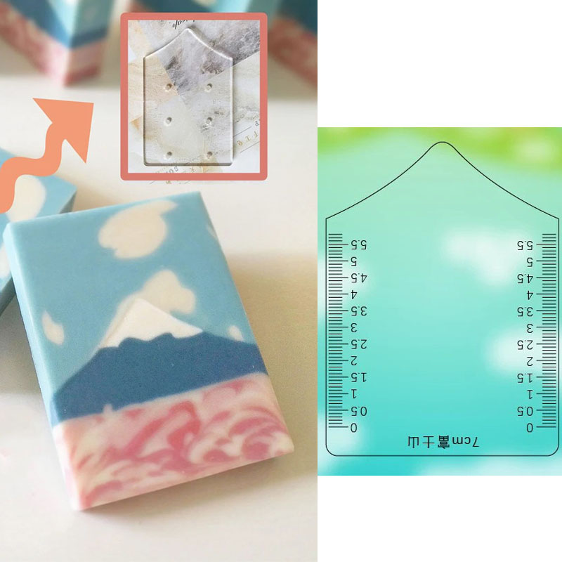 Soap Making Hobby - 手作りのコールドソープツールキット、マウスステインパターン、リブ編み、消耗品、モールドカッター、クーペでスマートな趣味の供給