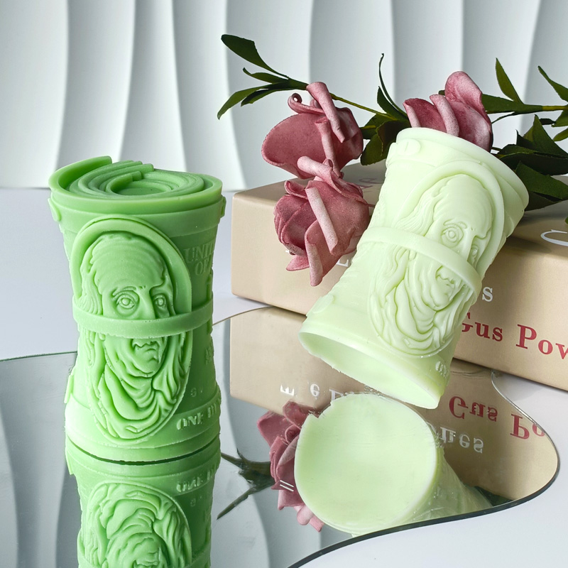 Soap Making Scents - 3D マネーダラーシリコンモールド DIY アロマキャンドル樹脂装飾品型 100 ドル手作り石鹸キャンドル作成用品