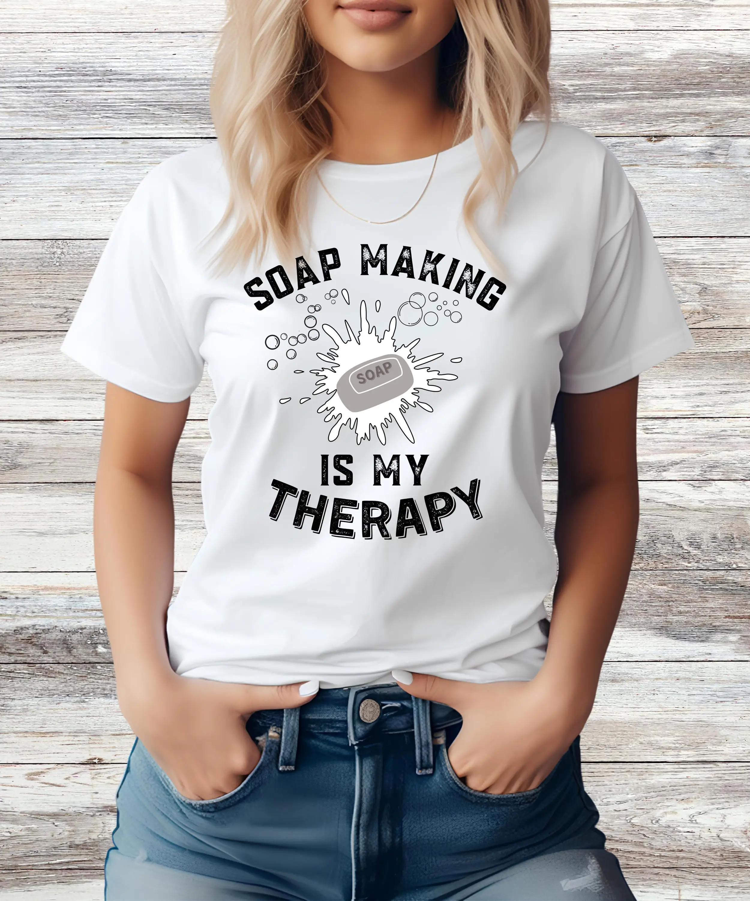 Soap Making Hobby - 石鹸作り Tシャツメーカー 手作り 女性の趣味は私のセラピー愛好家 かわいい