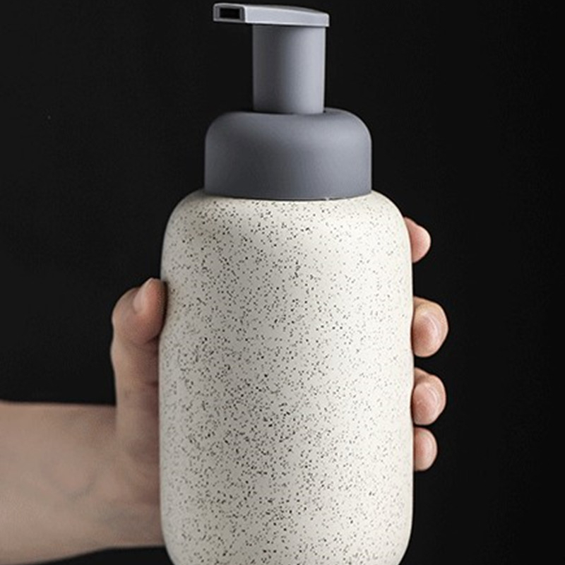 Soap Making Foam - ソープディスペンサー,泡圧,ソープディスペンサー,磁器製シャワーボトル,キッチン用,360ml