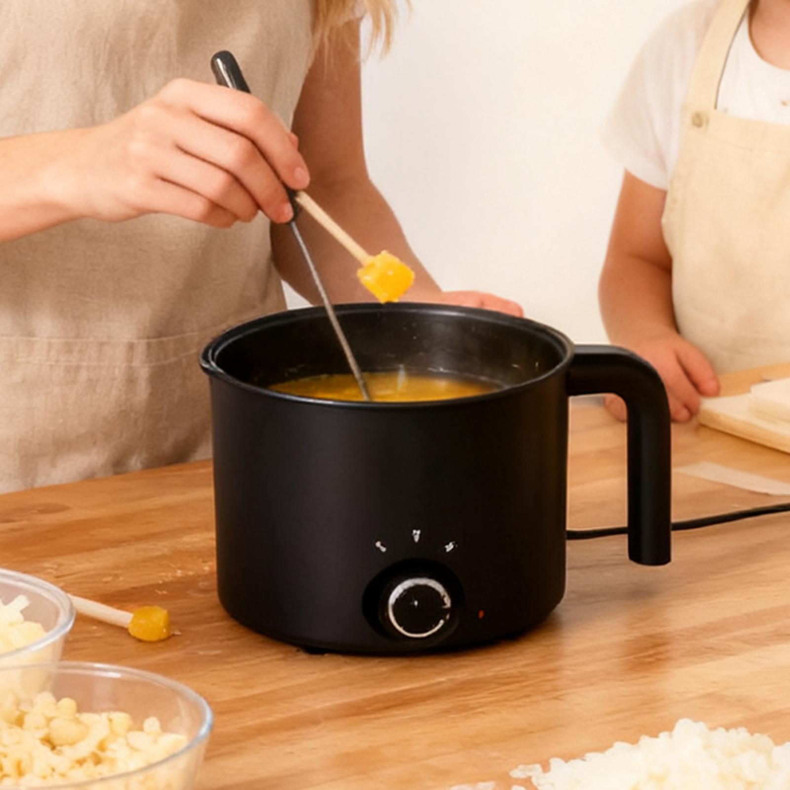 Soap Making Home - キャンドルワックス溶解ポット 1.5L 大型ステンレス製電気式ノンスティックキャンドル製造ポット 溶解ピッチャー (石鹸、キャンディー、チョコレート用)