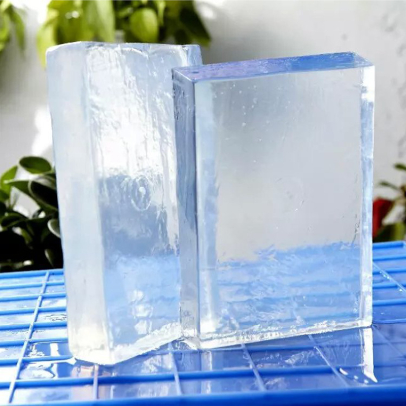 Soap Making Base - 500 グラム手動石鹸石鹸ベース透明石鹸ベース DIY 手動石鹸原料手動石鹸材料グリセリン白