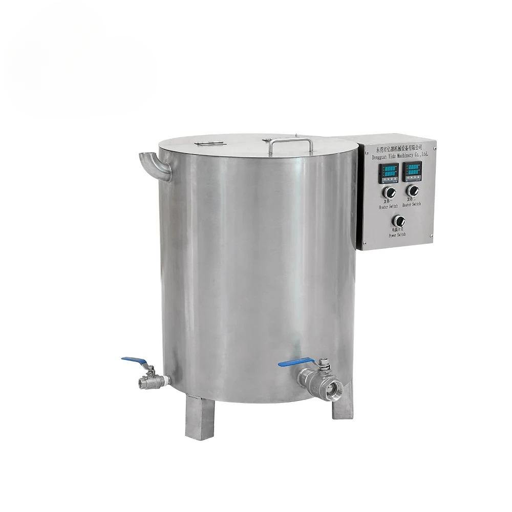 Soap Making Pot - 110ポンド電気石鹸キャンドルワックス溶解ポット、ワックスキャンドル製造機工場、蜜蝋溶解機