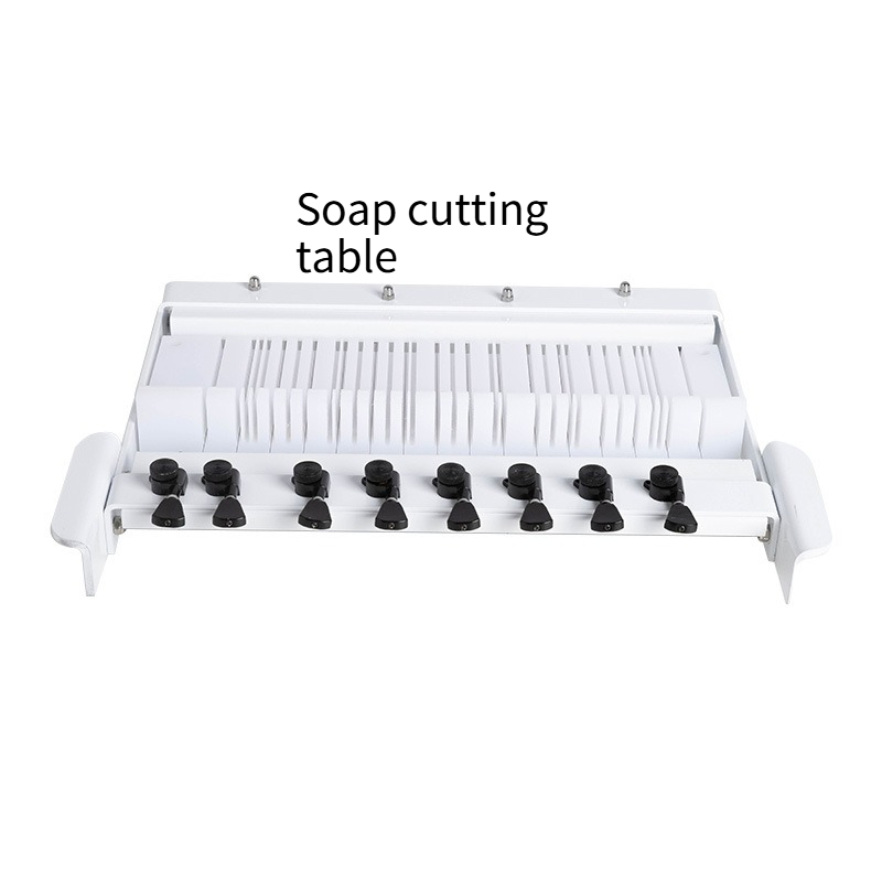Soap Making Base - 石鹸カッターワイヤー マルチストリングスライサー 調整可能なローフカットツール 木製ベースボード付き コールドプロセス石鹸作り用 自家製