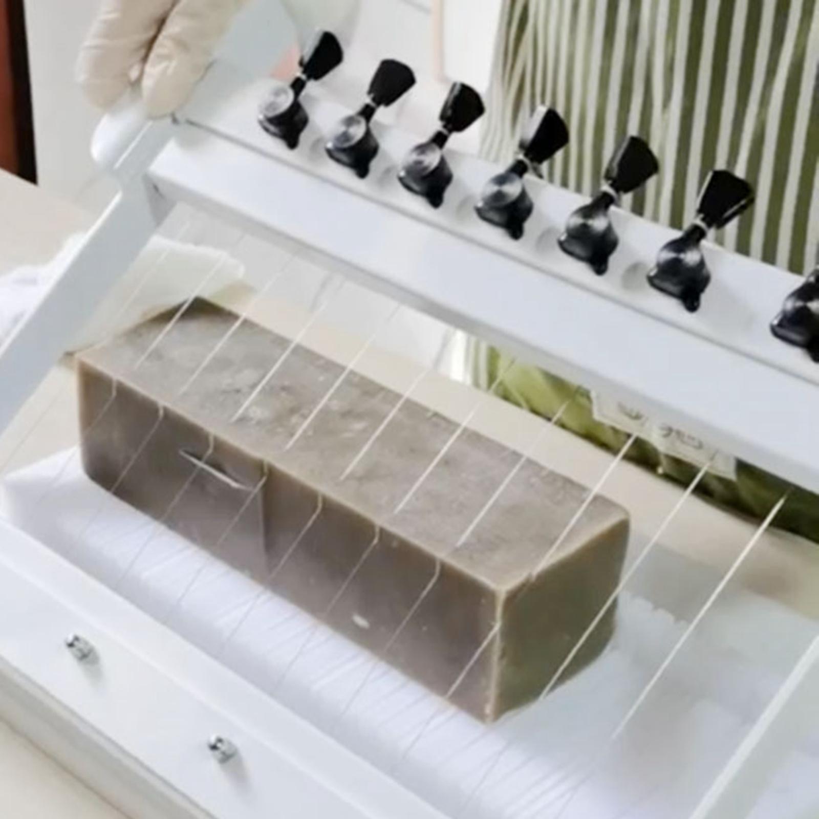 Soap Making Kit For Beginners - 石鹸切断機ワイヤー ステンレス鋼 調整可能 DIY手作り石鹸 チーズ粘土用交換部品