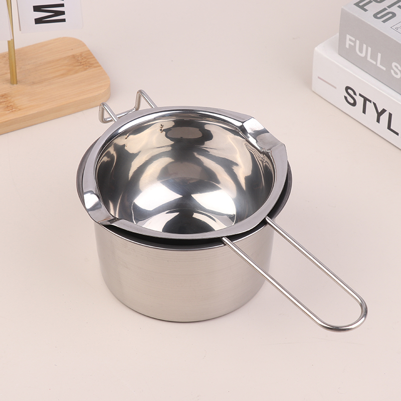 Soap Making Pot - チョコレートキャンディーキャンドル石鹸ワックス作りキット、ステンレス製ポット付きキャンドルワックス溶解ポット