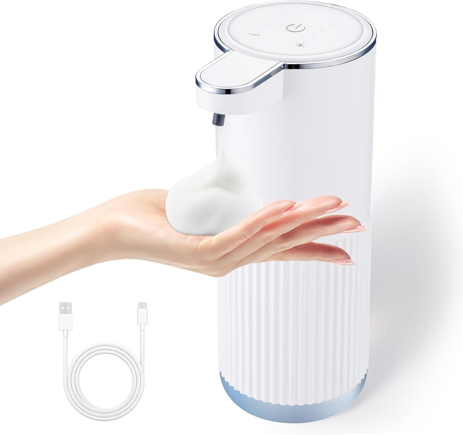 4段階調節可能な360mlタッチレス自動ソープディスペンサー - Soap Making Foam のレビューと価格