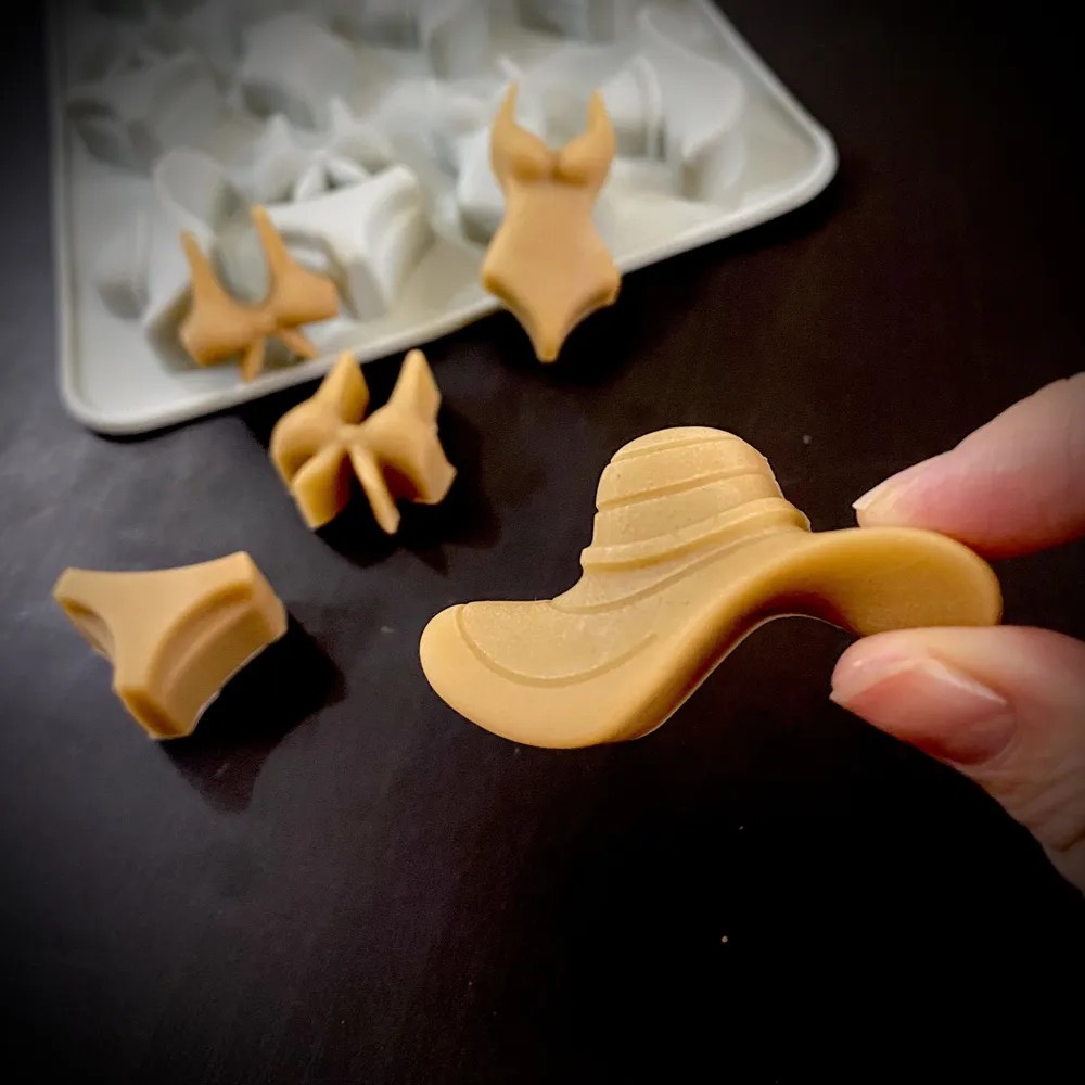 夏をテーマにしたビーチビキニ型、水着ビキニケーキシリコン型、 - Soap Making Silicone Molds のレビューと価格