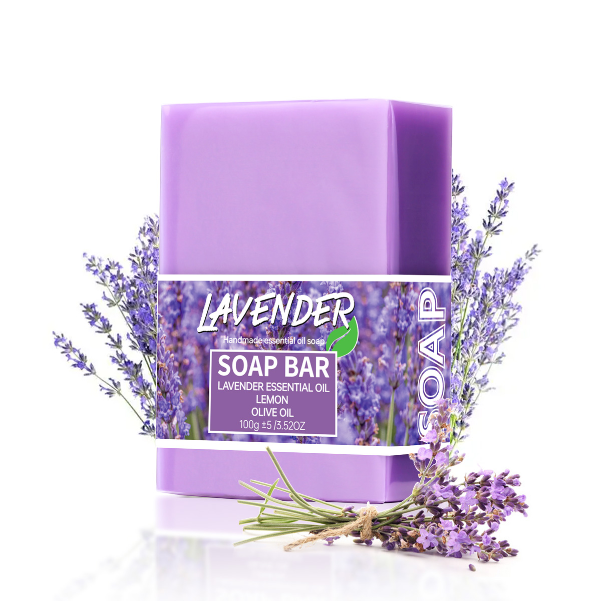100 グラムラベンダーオイル手作りグリセリン石鹸バーボディ - Soap Making Essential Oils のレビューと価格
