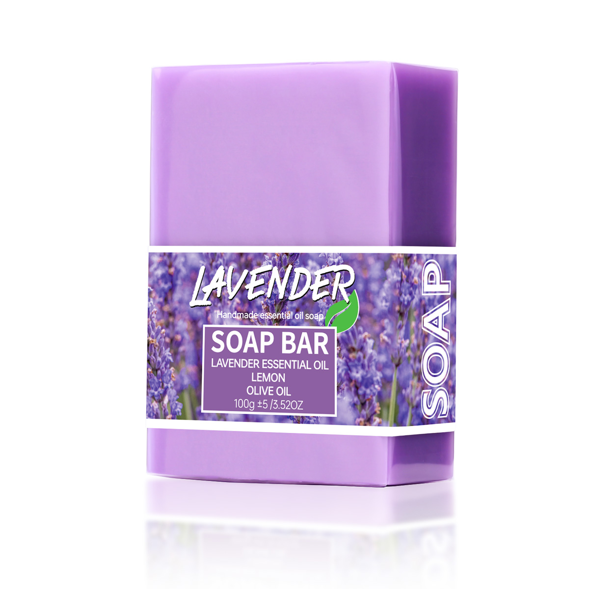 100 グラムラベンダーオイル手作りグリセリン石鹸バーボディ - Soap Making Essential Oils のレビューと価格