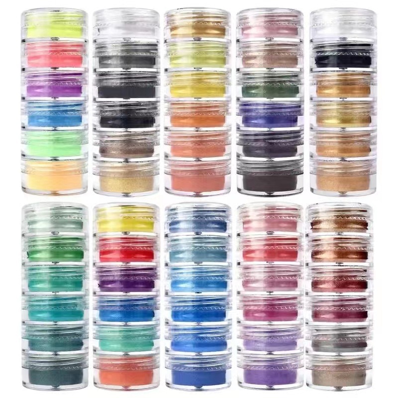 6 色/セットマイカパウダーエポキシ樹脂真珠光沢のあるエポキ - Soap Making Kit Amazon のレビューと価格