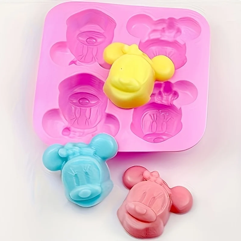 1個入りミニーカートゥーン型、手工芸品、チョコレート、石鹸作 - Soap Making Silicone Molds のレビューと価格