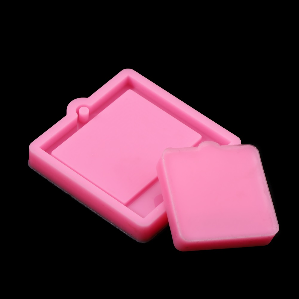 フォトフレームエポキシ樹脂キーホルダー型猫犬タグペンダントシ - Soap Making Silicone Molds のレビューと価格