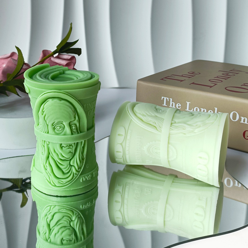 3D マネーダラーシリコンモールド DIY アロマキャンドル - Soap Making Scents のレビューと価格