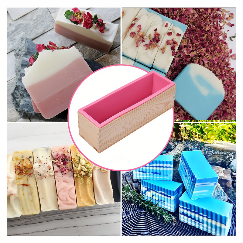 長方形手作り石鹸型 長方形石鹸型キット カッター付き - 4 - Soap Making Kit For Beginners のレビューと価格