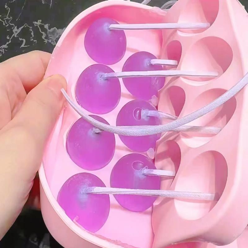 DIYシリコンソープキット、ブドウ型の精巧な型付き、自家製バ - Soap Making Kit For Beginners のレビューと価格