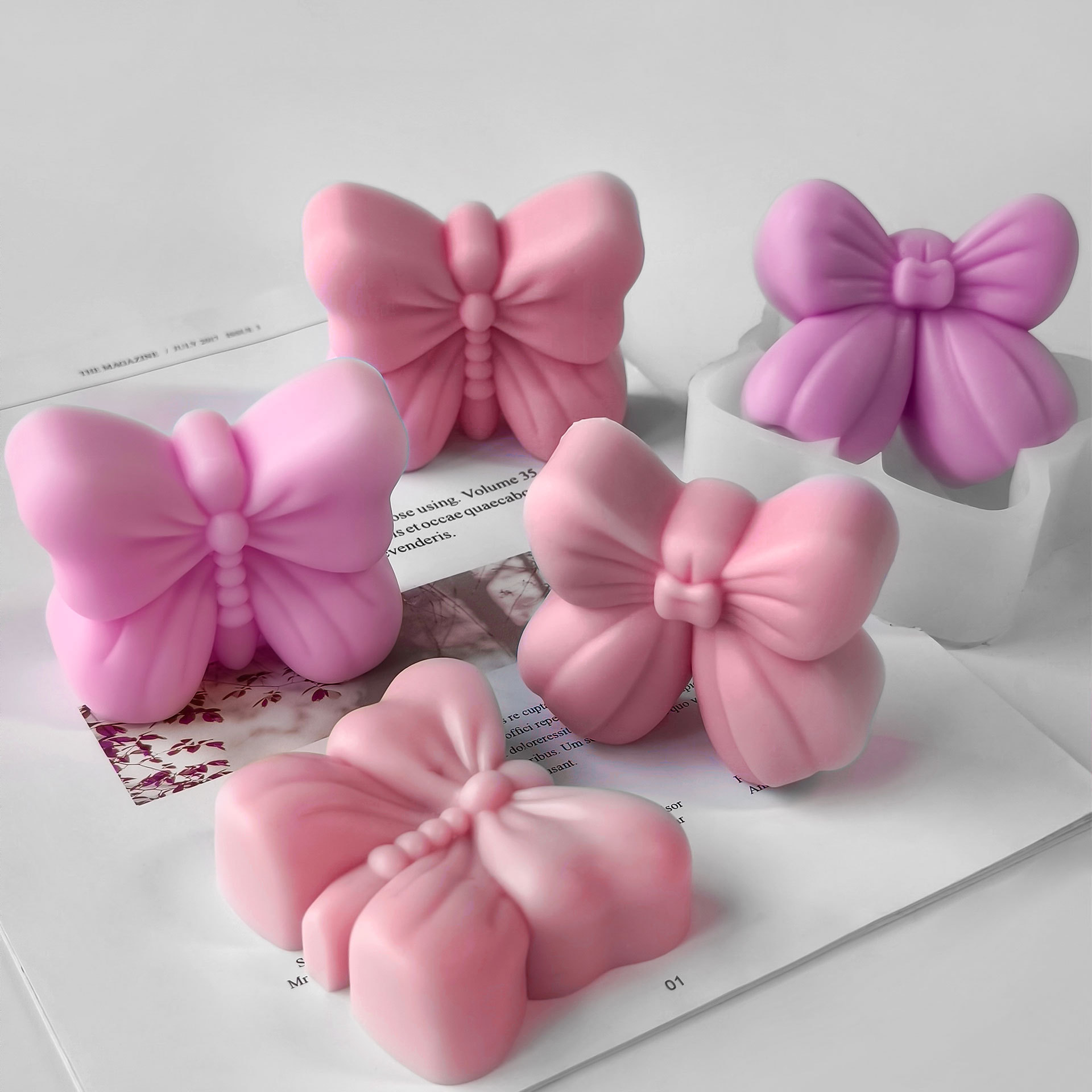 蝶の香りのキャンドル石膏オーナメントモールド手作り石鹸ソイワ - Soap Making Scents のレビューと価格