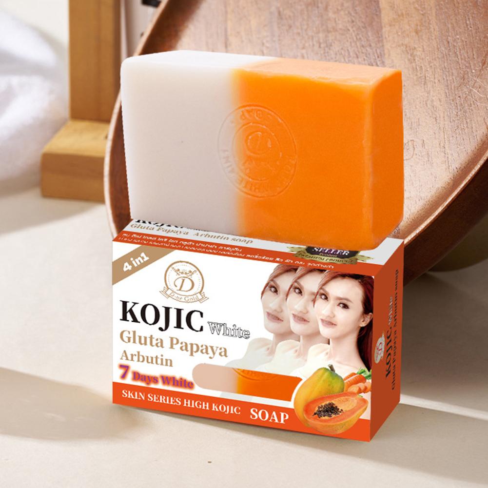 160g パパイヤ コジ酸 エッセンシャルオイル石鹸、ビタミ - Soap Making Essential Oils のレビューと価格