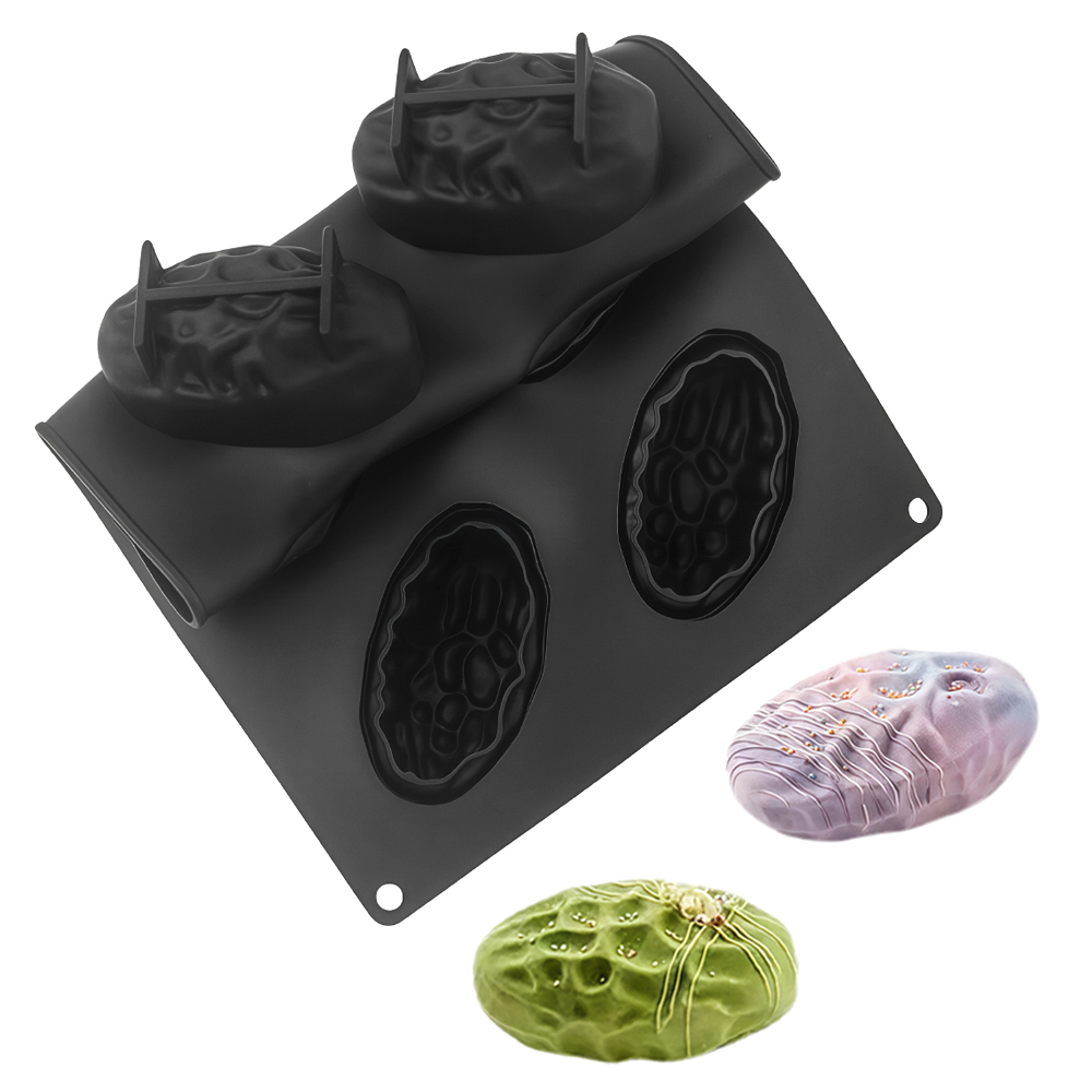 3または8セルのナツメヤシ型食品グレードシリコンムースケーキ - Soap Making Equipment のレビューと価格