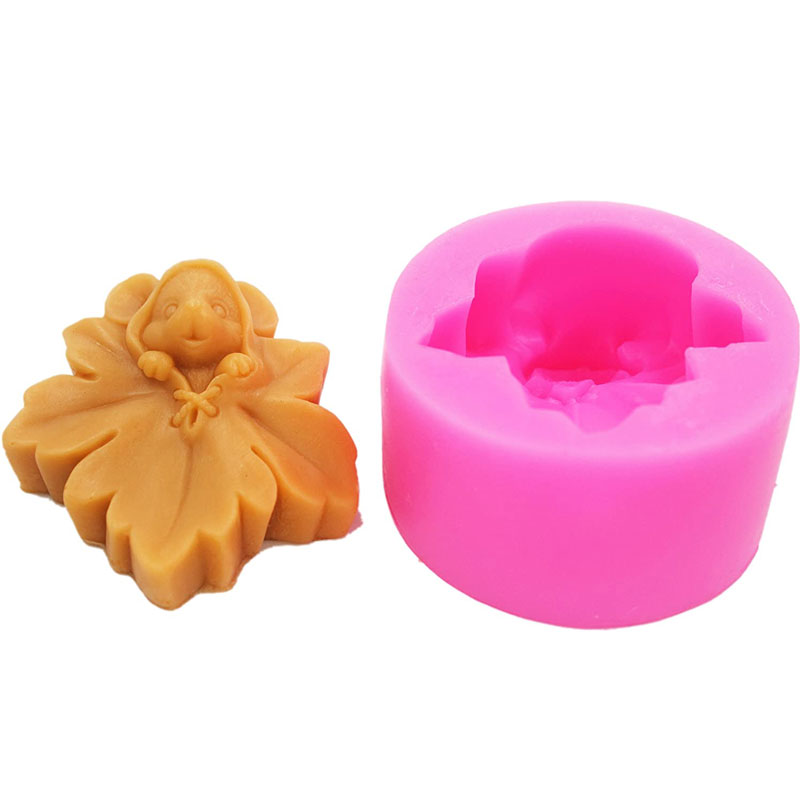 1 個 3D カエデの葉マウス型 S301 クラフトアートシ - Soap Making Art のレビューと価格