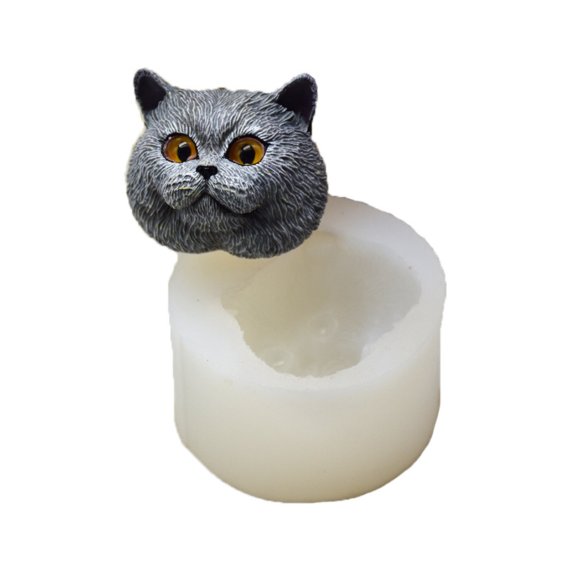 シリコーン型短毛猫型手作りチョコレート石鹸型フォンダンケーキ - Soap Making Silicone Molds のレビューと価格