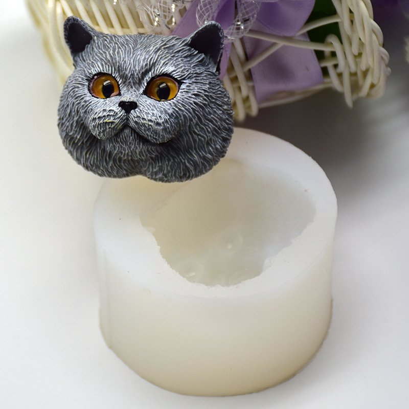 シリコーン型短毛猫型手作りチョコレート石鹸型フォンダンケーキ - Soap Making Silicone Molds のレビューと価格