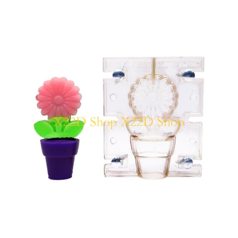 X22D フラワーキャンドルモールドプラスチック石鹸モールド - Soap Making Pot のレビューと価格