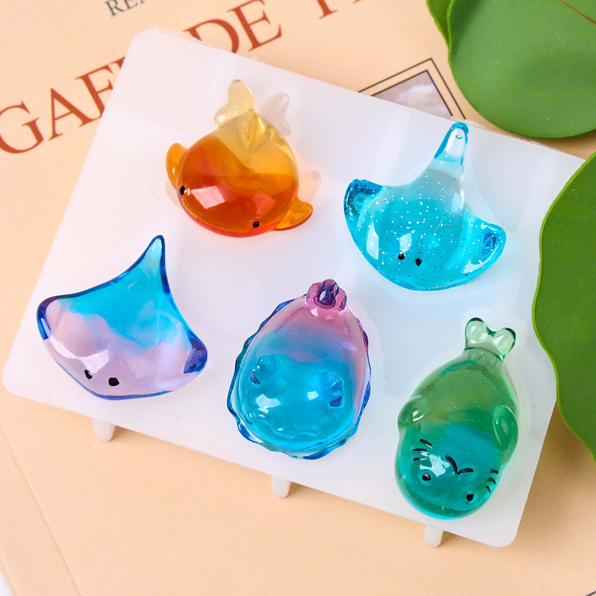 3Dヒーリング可愛いマンタ鯨シリコンモールドDIYキーホルダ - Soap Making Silicone Molds のレビューと価格