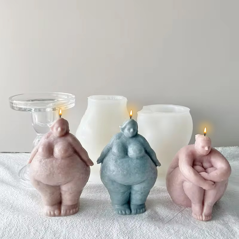 DIY ポートレート 3D アート抽象人体キャンドルシリコー - Soap Making Art のレビューと価格