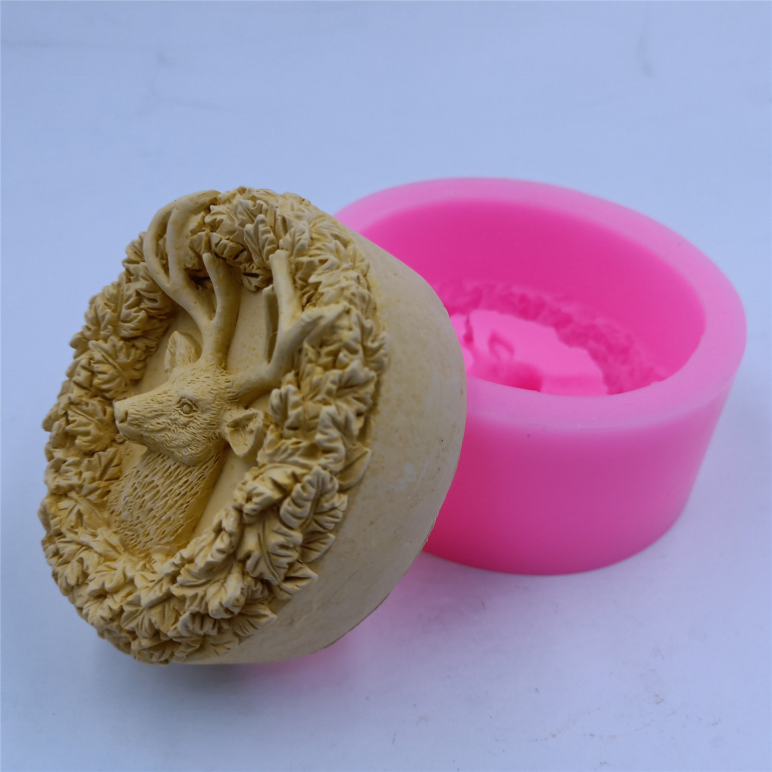 鹿デザイン石鹸シリコーン型作る石鹸ムースケーキ金型アロマワッ - Soap Making Recipes のレビューと価格