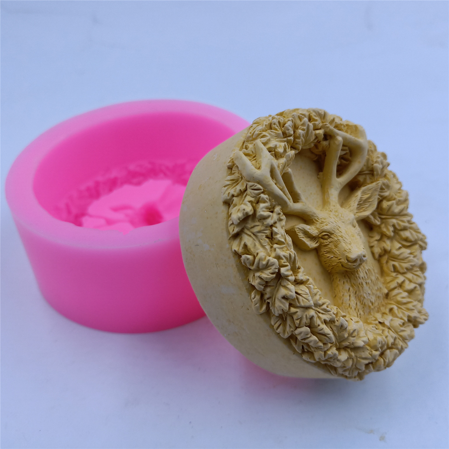 鹿デザイン石鹸シリコーン型作る石鹸ムースケーキ金型アロマワッ - Soap Making Recipes のレビューと価格
