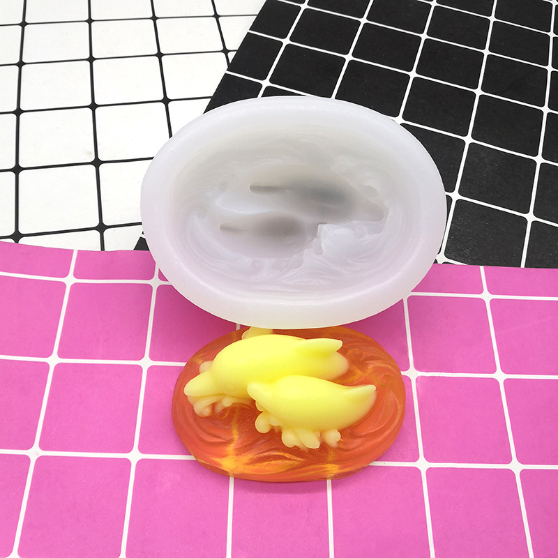 1 個イルカクラフトアートシリコーン石鹸型クラフト金型 DI - Soap Making Art のレビューと価格