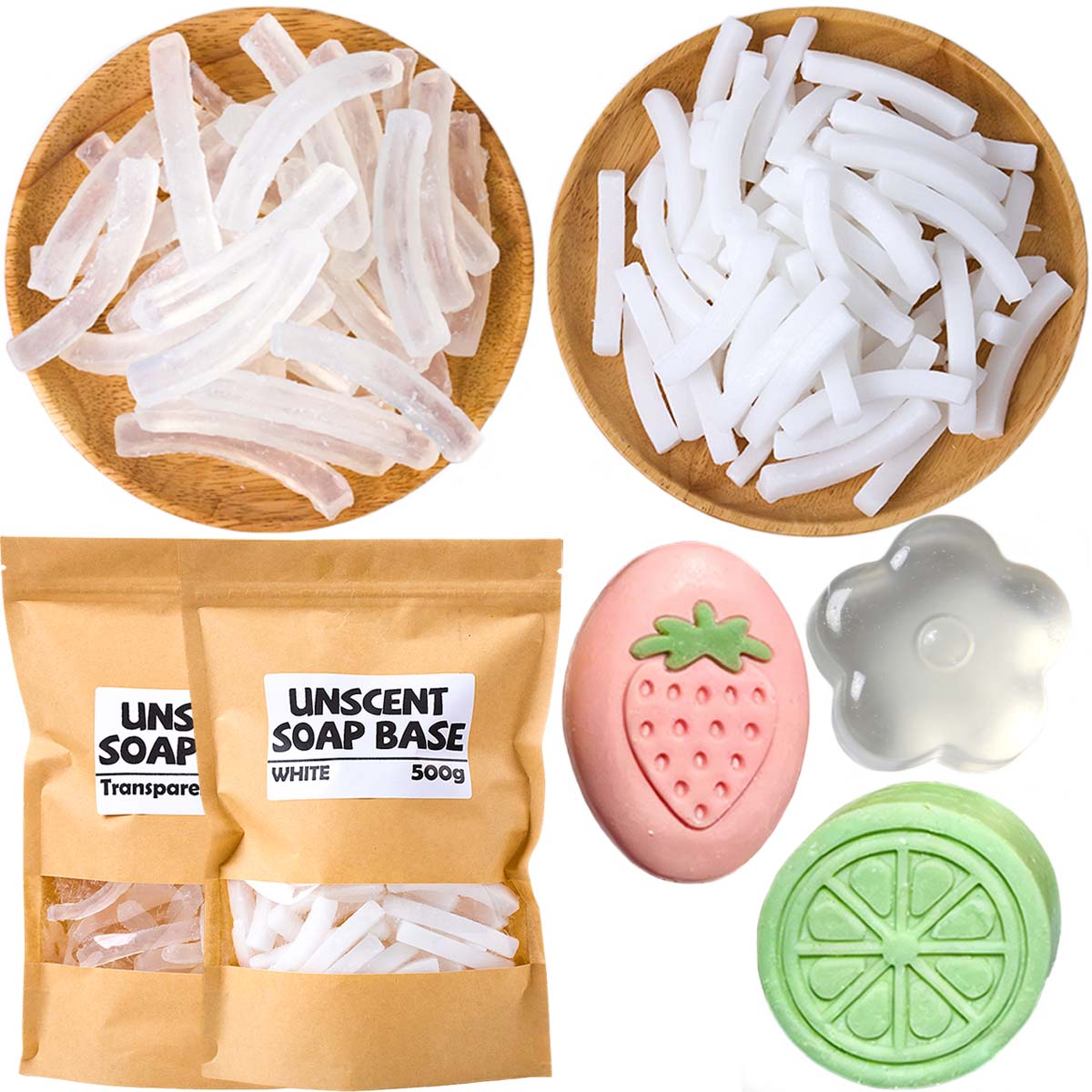 500 グラムグリセリン石鹸ベース DIY 手作りアロマソー - Soap Making Base のレビューと価格
