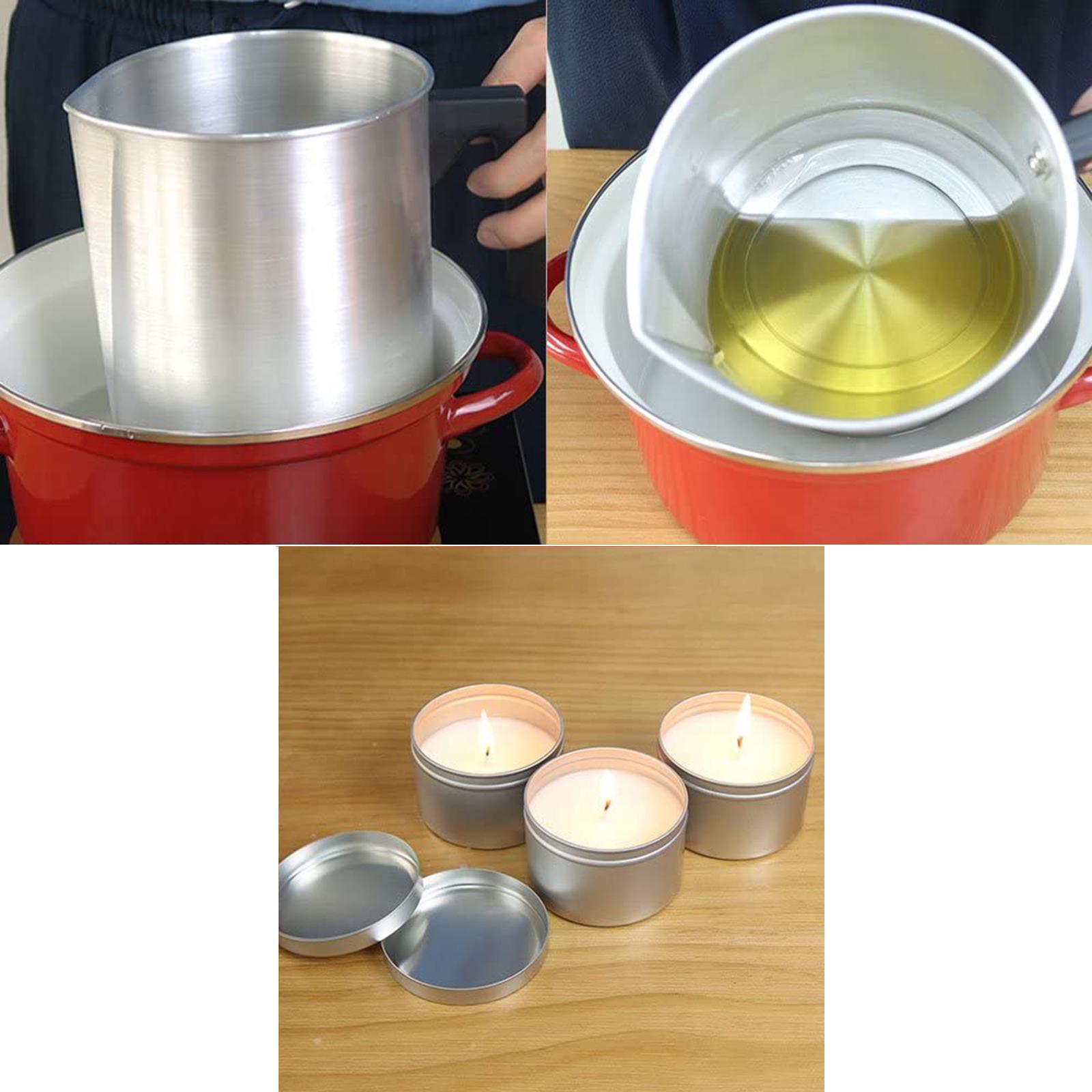 メルティングポアリングポット ダブルボイラー ロングスプーン - Soap Making Pot のレビューと価格