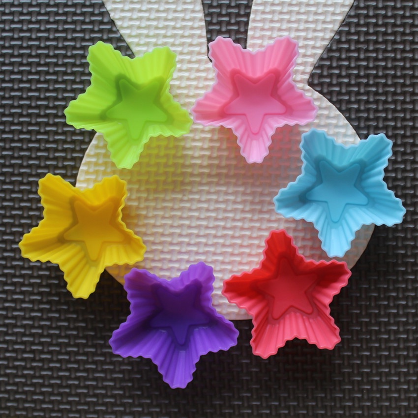 6個セット ノンスティック 花柄 シリコンモールド チョコレ - Soap Making Silicone Molds のレビューと価格