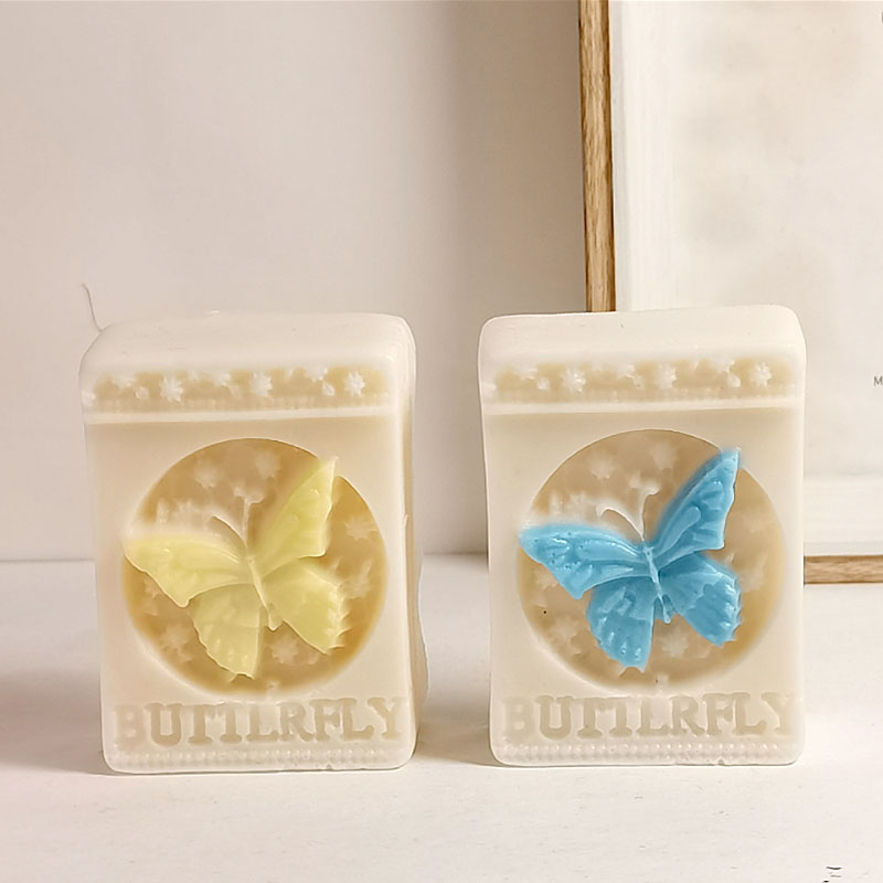 DIYバタフライ手作り石鹸シリコーン型正方形キャンドル樹脂金 - Soap Making Home のレビューと価格