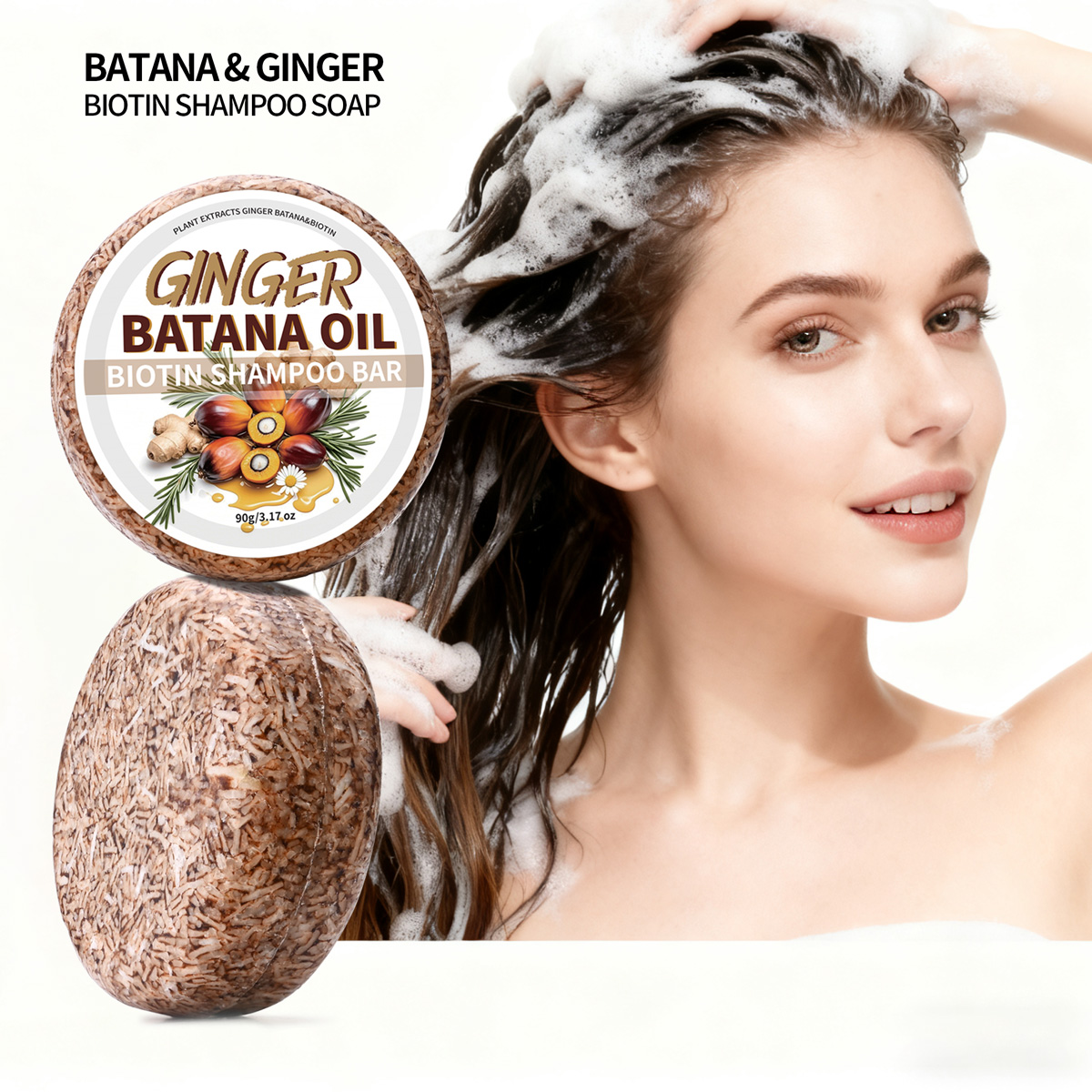 バタナオイルシャンプー＆コンディショナーソープ、ジンジャーエ - Soap Making Essential Oils のレビューと価格