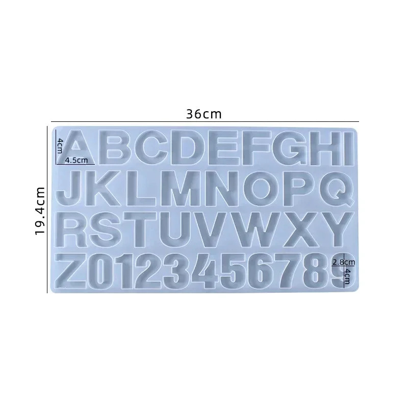1個/2個/3個 LettersAtoZ、Number0to - Soap Making Silicone Molds のレビューと価格