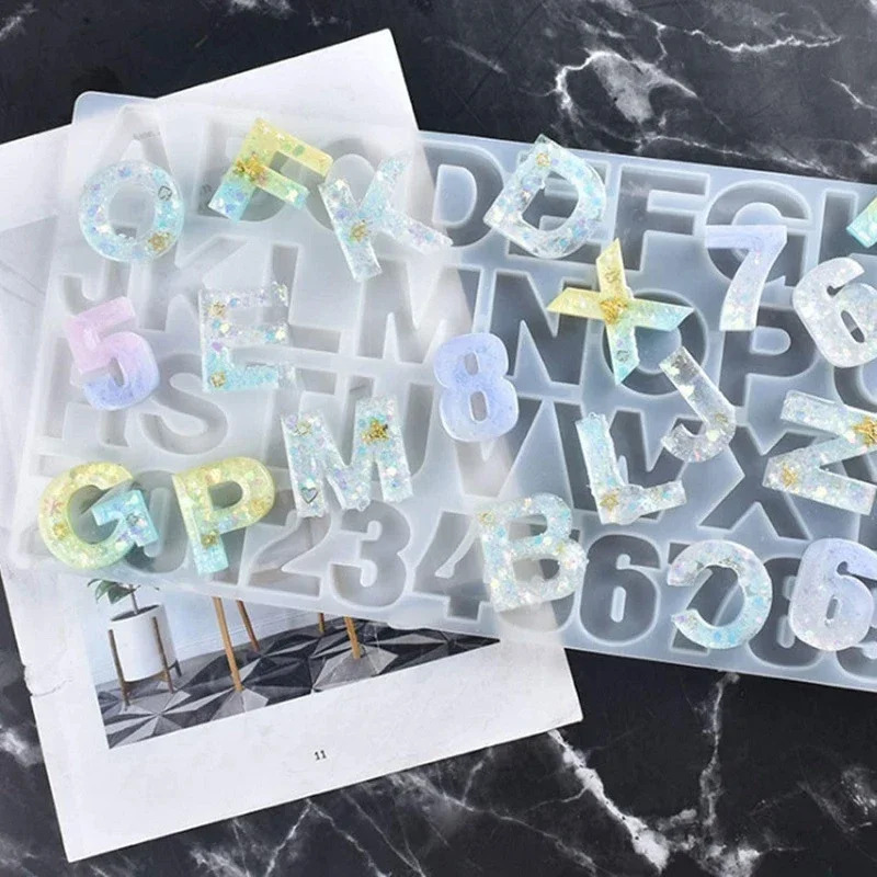 1個/2個/3個 LettersAtoZ、Number0to - Soap Making Silicone Molds のレビューと価格