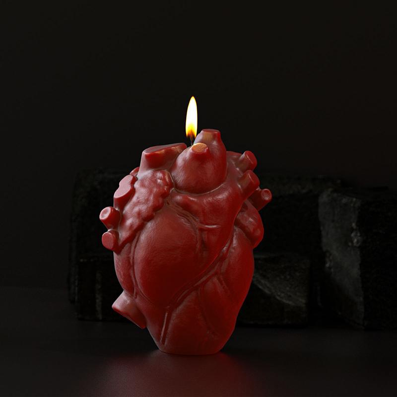 DIY ハート型キャンドルシリコンモールドエンボスパターン石 - Soap Making Silicone Molds のレビューと価格