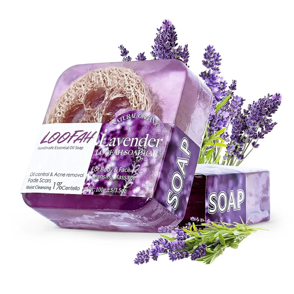 100g オーガニックラベンダーエッセンシャルオイル石鹸、体 - Soap Making Essential Oils のレビューと価格