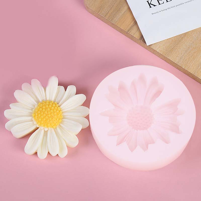 DIY キャンドルシリコーン型デイジーカモミールフラワーキャ - Soap Making Home のレビューと価格