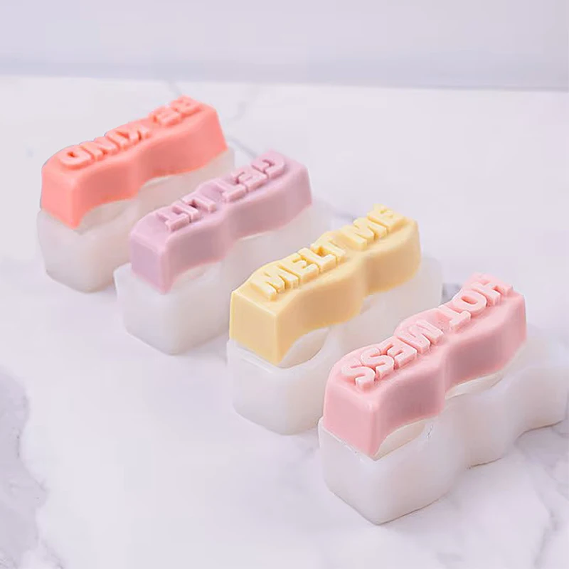 波文字スローガンキャンドルシリコーン型 DIY 手作りアロマ - Soap Making Recipes のレビューと価格