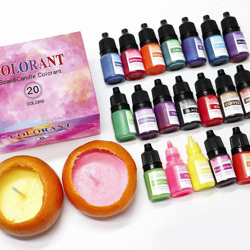 20/24 色キャンドル染料顔料セット石鹸液体着色剤顔料セッ - Soap Making Kit Amazon のレビューと価格