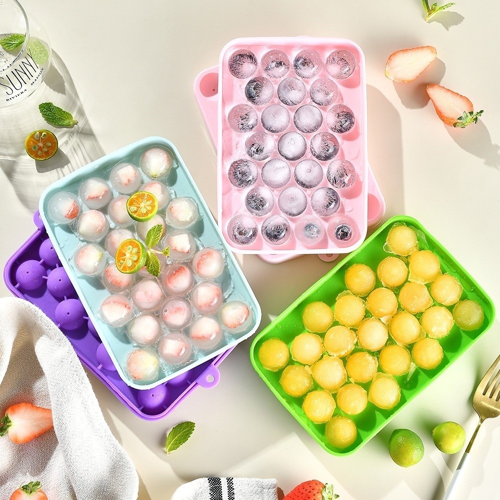 クリエイティブシリコングレープボール型 25グリッド丸型手作 - Soap Making Silicone Molds のレビューと価格