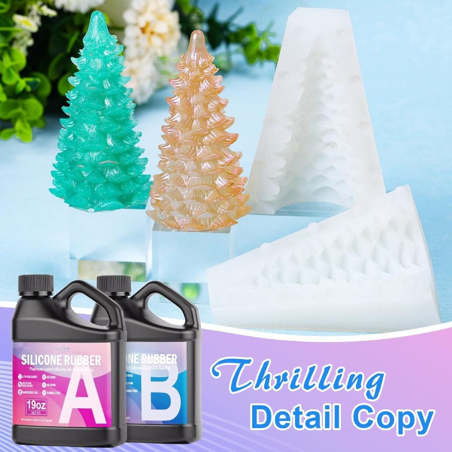 シリコンモールド作成キット、38.8オンス 15A弾性液体シ - Soap Making Silicone Molds のレビューと価格